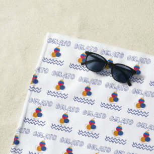 Serviette De Plage crème glacée