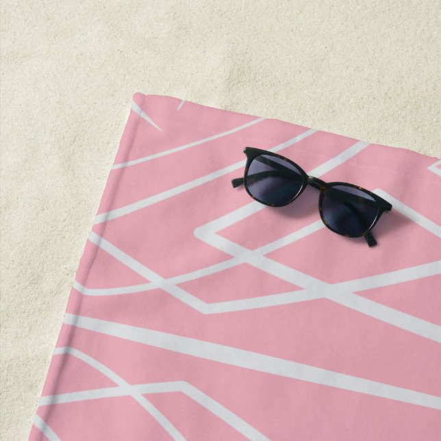 Serviette De Plage Cristal 5 (En situation)