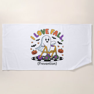 Serviette De Plage Cute I Love Fall Prevention Physique Thérapie Fant