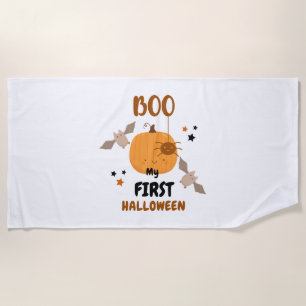 Serviette De Plage Cute NICU Halloween Ma première Préemie Halloween