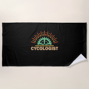 Serviette De Plage Cycologiste