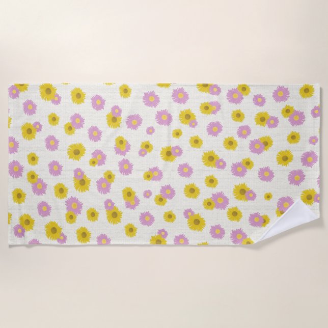 Serviette de plage Daisy (Devant)