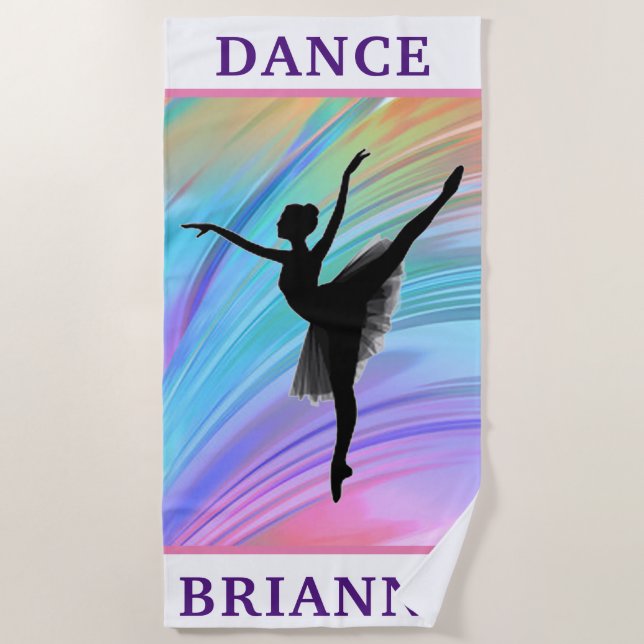 Serviette De Plage Dance Beach Towel (Devant)