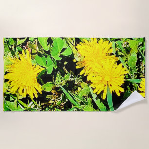 Serviette De Plage Dandelions De Montagne Photo Ottawa Canada