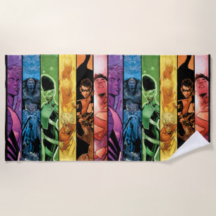 Serviette De Plage DC Pride Comic Cover 2022