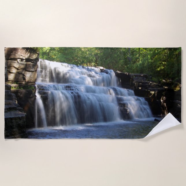 serviette de plage de Canyon Falls (Devant)