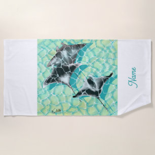 Serviette De Plage DE Drague manta