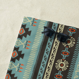 Serviette de plage de Motif géométrique