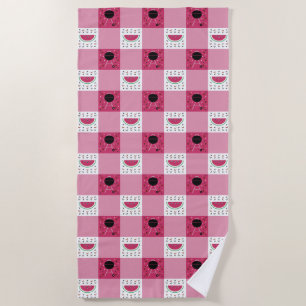 Serviette de plage de pique-nique d'été