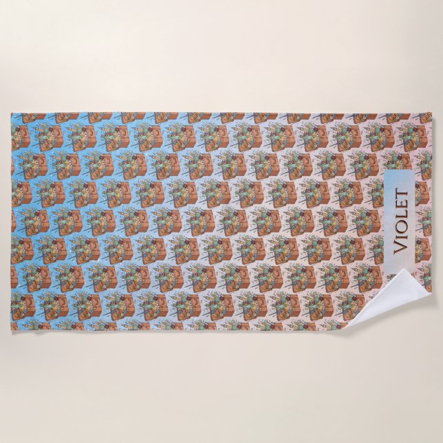 Serviette de plage de voyage (Devant)