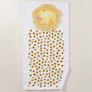 SERVIETTE DE PLAGE DÉCLENCHEMENT DU SOUFFLE