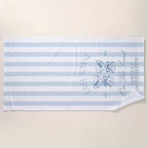 Serviette De Plage Dernière Toast Sur La Côte Beach Bachelorette