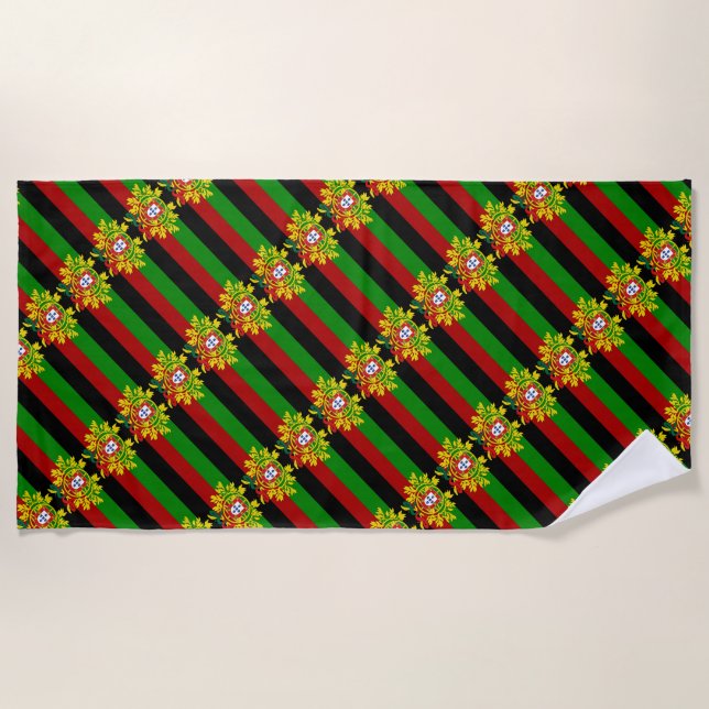 Serviette De Plage Design portugais (Devant)