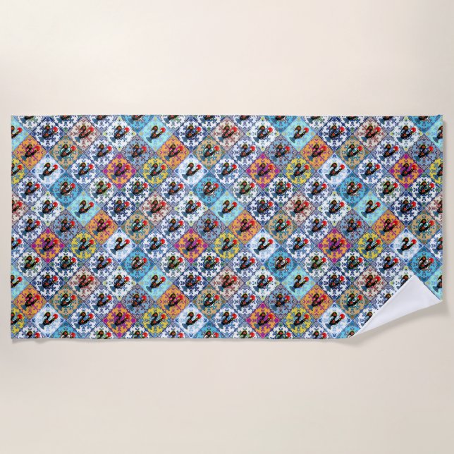 Serviette De Plage Design portugais (Devant)
