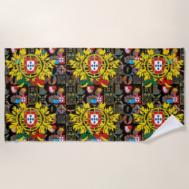 Serviette De Plage Design portugais (Devant)