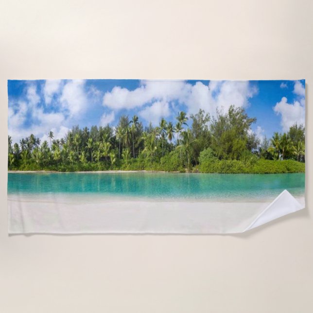 Serviette De Plage Destination de vacances (Devant)