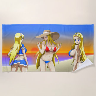 Serviette de plage d'été Ucogi