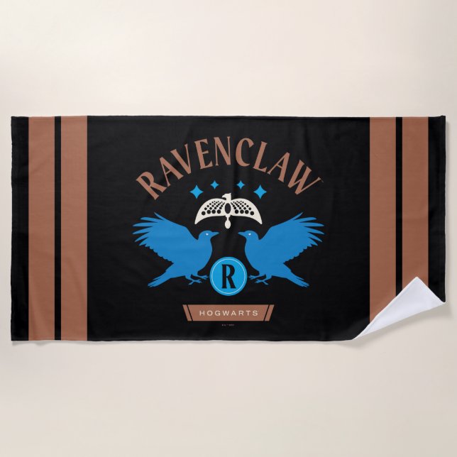 Serviette De Plage Diadème graphique double aigle de la maison RAVENC (Devant)