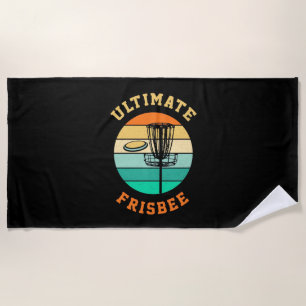 Serviette De Plage Disque Golf Ultimate Frisbee