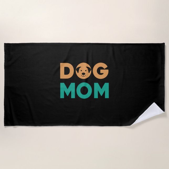Serviette De Plage Dog (Devant)