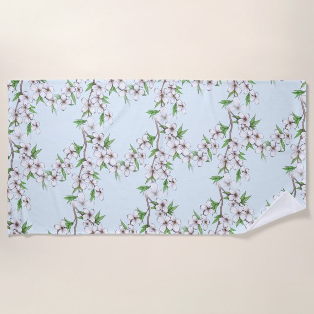 Serviette De Plage Dogwood (Devant)
