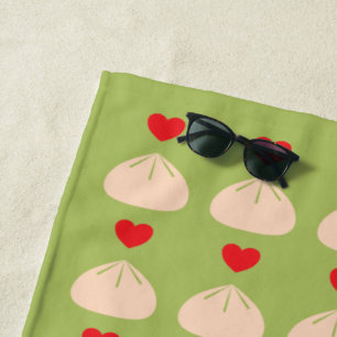 Serviette De Plage Douille d'amour Matcha Beach