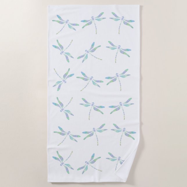 Serviette de plage Dragonflies (Devant)