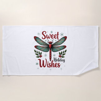 Serviette De Plage Dragonfly des ailes de sucre de canne