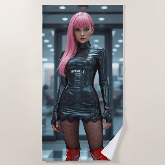 Serviette De Plage Drap de plage de haute sécurité (Devant)