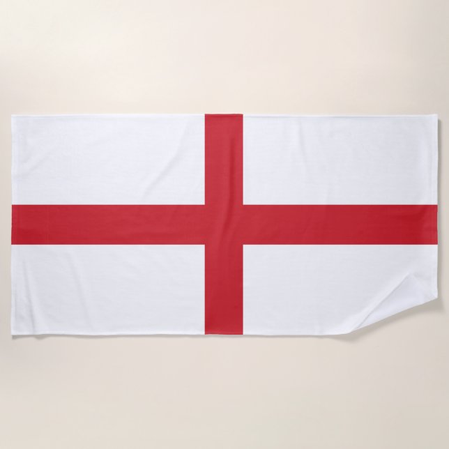 Serviette De Plage Drapeau anglais Beach Towel (Devant)