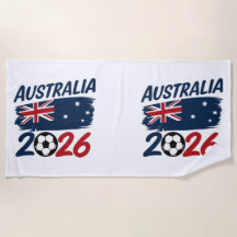 Drapeau de couleurs de design pour supporter austr