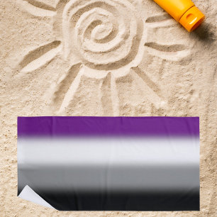 Serviette De Plage Drapeau de fierté sexuelle dégradante - Drapeau co