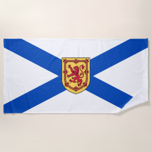 Serviette De Plage Drapeau de la Nouvelle-Écosse (Province canadienne