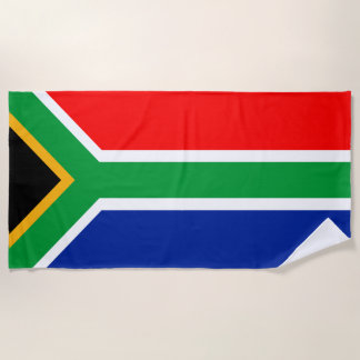 Serviette De Plage Drapeau de l'Afrique du Sud
