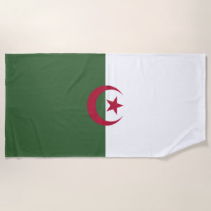 Serviette De Plage Drapeau de l'Algérie