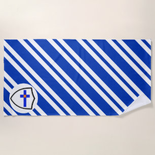 Serviette De Plage Drapeau de plage finlandais
