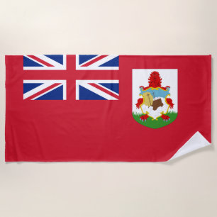 Serviette De Plage Drapeau des Bermudes Beach Towne