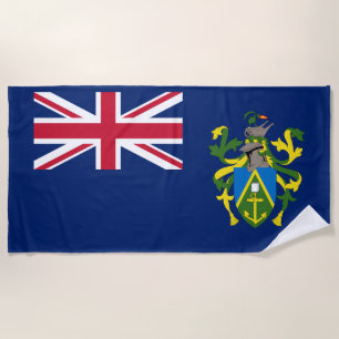 Serviette De Plage Drapeau des îles Pitcairn