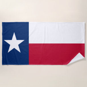 Serviette De Plage Drapeau d'État texan (Texas)