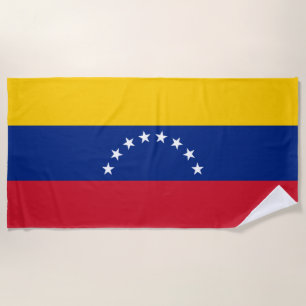 Serviette De Plage Drapeau du Venezuela