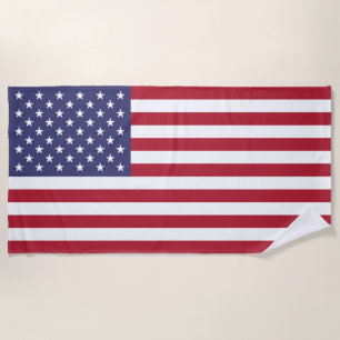 Serviette De Plage Drapeau États-Unis