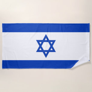 Serviette De Plage Drapeau Israël
