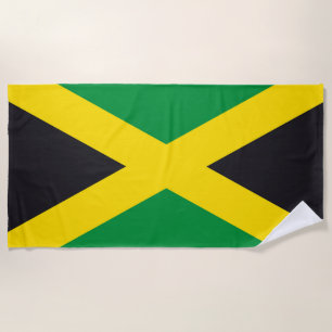 Serviette De Plage Drapeau jamaïcain