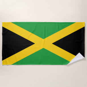 Serviette De Plage Drapeau Jamaïque