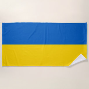 Serviette De Plage Drapeau patriotique ukrainien