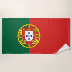 Serviette De Plage Drapeau portugais Bandeira De Portugal