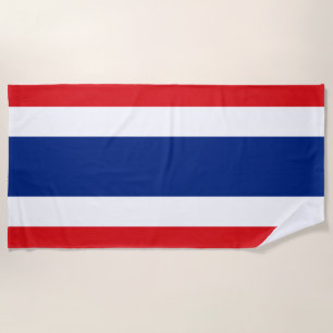 Serviette De Plage Drapeau thaïlandais