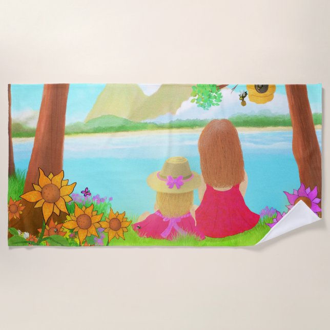 Serviette De Plage Dream View Beach Towel (Devant)