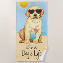 Serviette de plage du Laboratoire Jaune été