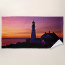 Serviette de plage du phare